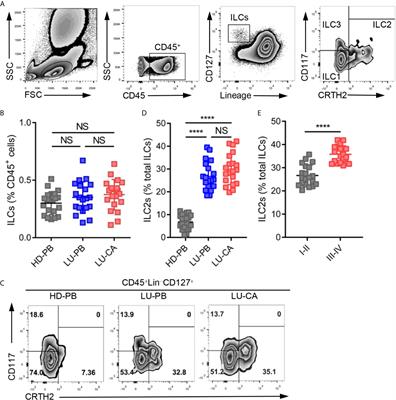 PD-1 Affects the Immunosuppressive Function of Group 2 Innate Lymphoid Cells in Human Non-Small Cell Lung Cancer